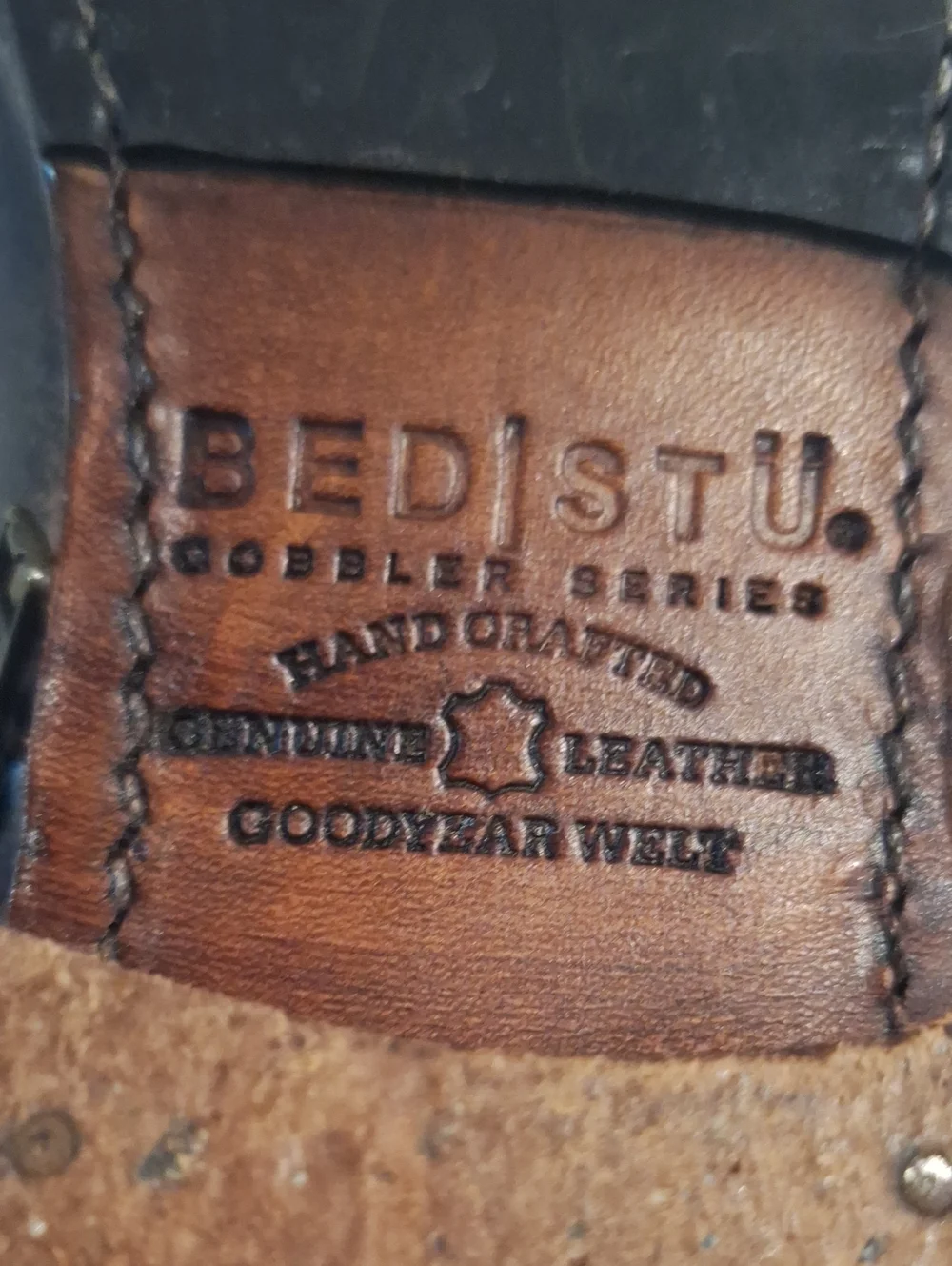 Bed Stu Cobbler Series Manchester Distressed Tall Leather Riding Boots